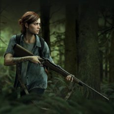 the last of us 2 Ellie nel bosco
